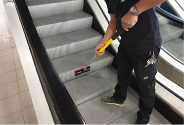 Limpeza de Escadas Rolantes